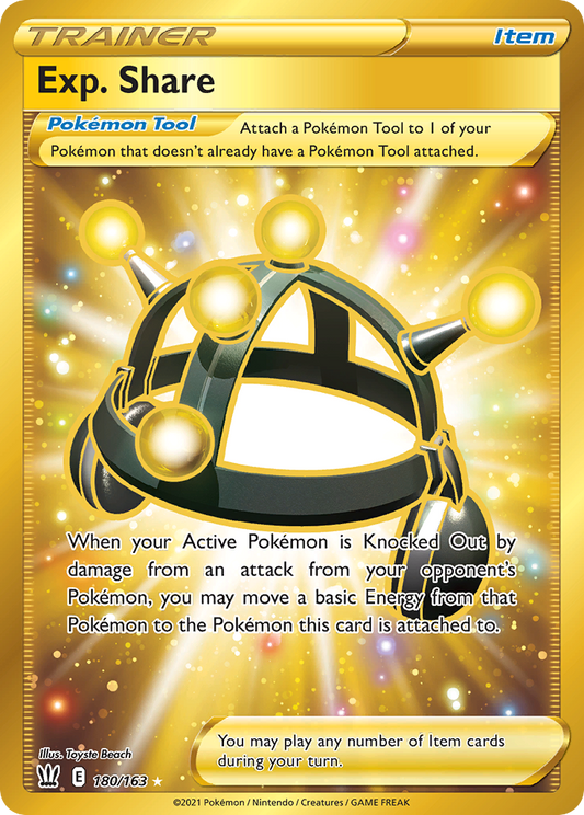 Exp. Share - 180/163 - holofoil - Battle Styles