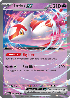 Latias ex - 076/191 - holofoil - Surging Sparks