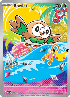 Rowlet - 043/71 - holofoil - Mega Evolution Black Star Promos