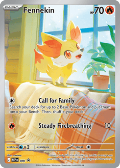 Fennekin - 080/71 - holofoil - Mega Evolution Black Star Promos