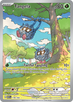 Tangela - 178/165 - holofoil - 151