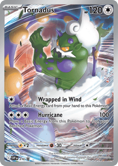 Tornadus - 210/224 - holofoil - Scarlet & Violet Black Star Promos