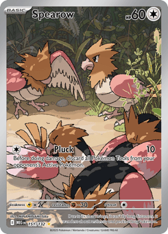 Spearow - 151/132 - holofoil - Mega Evolution