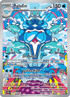 Palafin - 200/197 - holofoil - Obsidian Flames