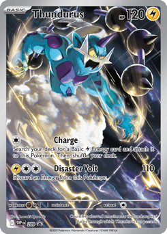 Thundurus - 209/224 - holofoil - Scarlet & Violet Black Star Promos