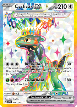 Cyclizar ex - 228/191 - holofoil - Surging Sparks